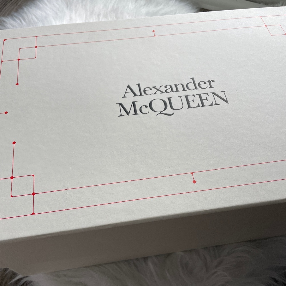 Luxury McQueen shoe box